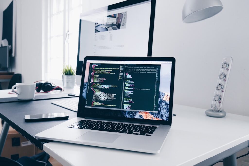 Mac Terminal with Claude Code running
